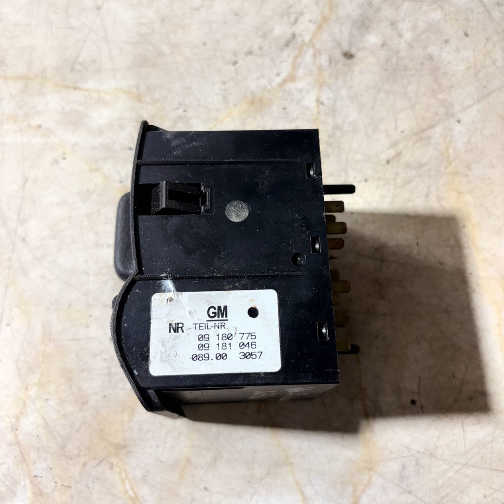 VAUXHALL ZAFIRA HEADLIGHT CONTROL SWITCH 09180775 #1