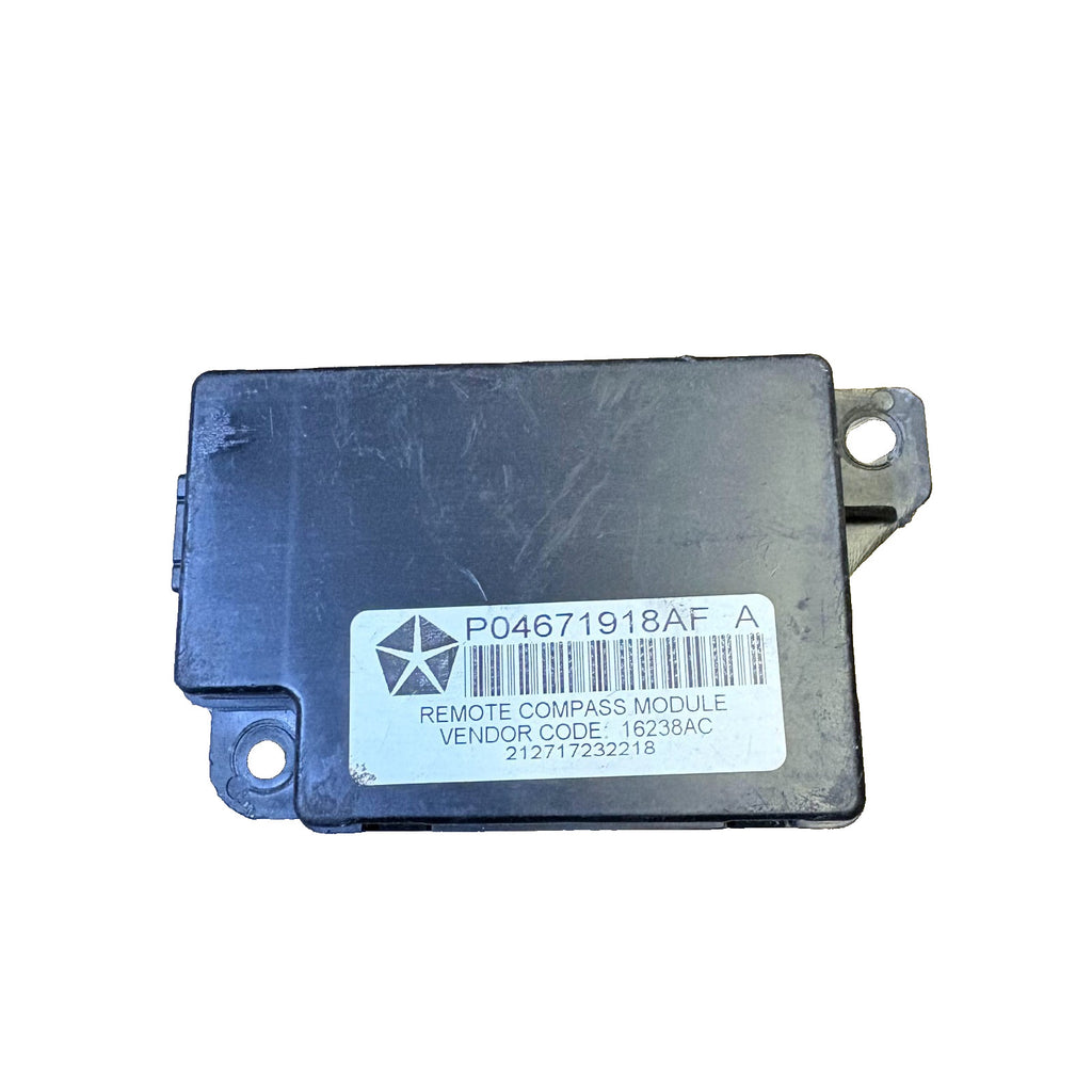 JEEP CHEROKEE PATRIOT COMPASS 2007-14 REMOTE COMPASS CONTROL MODULE P04671918AF