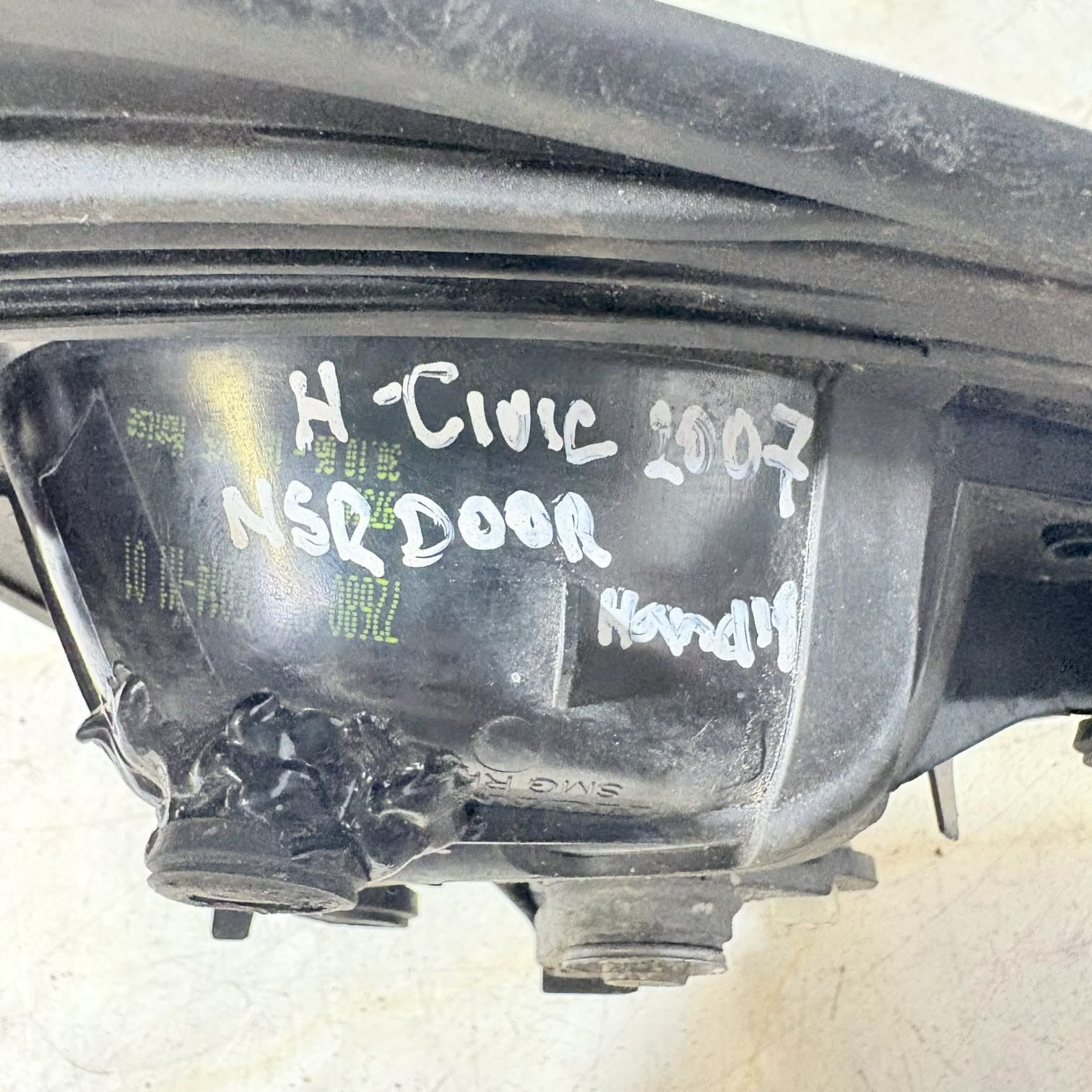 Honda Civic Passenger Rear Door Handle Mk 8 2007 212845 NSR