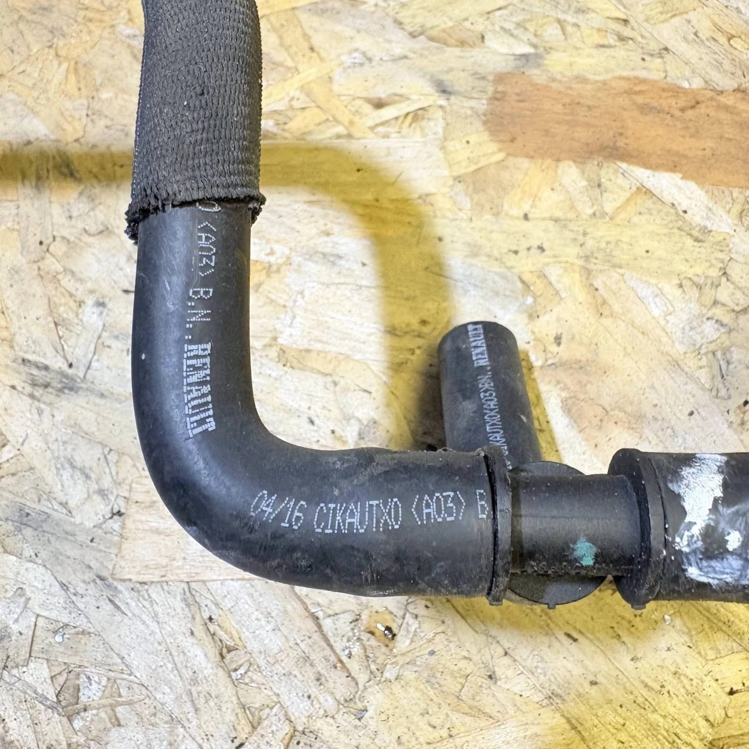 Chevrolet heating hose original GM Opel 2016
