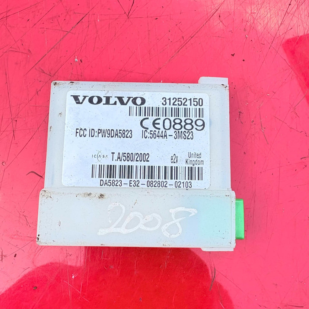 Volvo S40 2008 Alarm Control Module 31252150