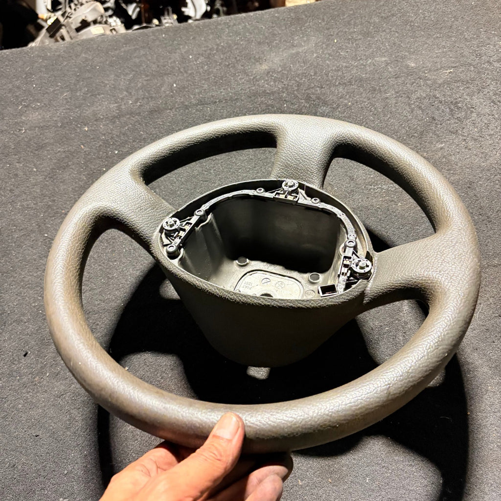Fiat Punto Mk2 188 Steering Wheel Grey 3 Spoke TRW 1351C510 1999-2012
