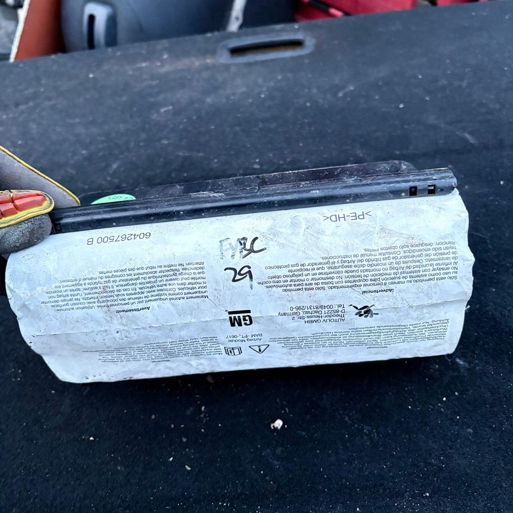 VAUXHALL MERIVA 2003-2010 PASSENGER LEFT SRS BAG 604267500B