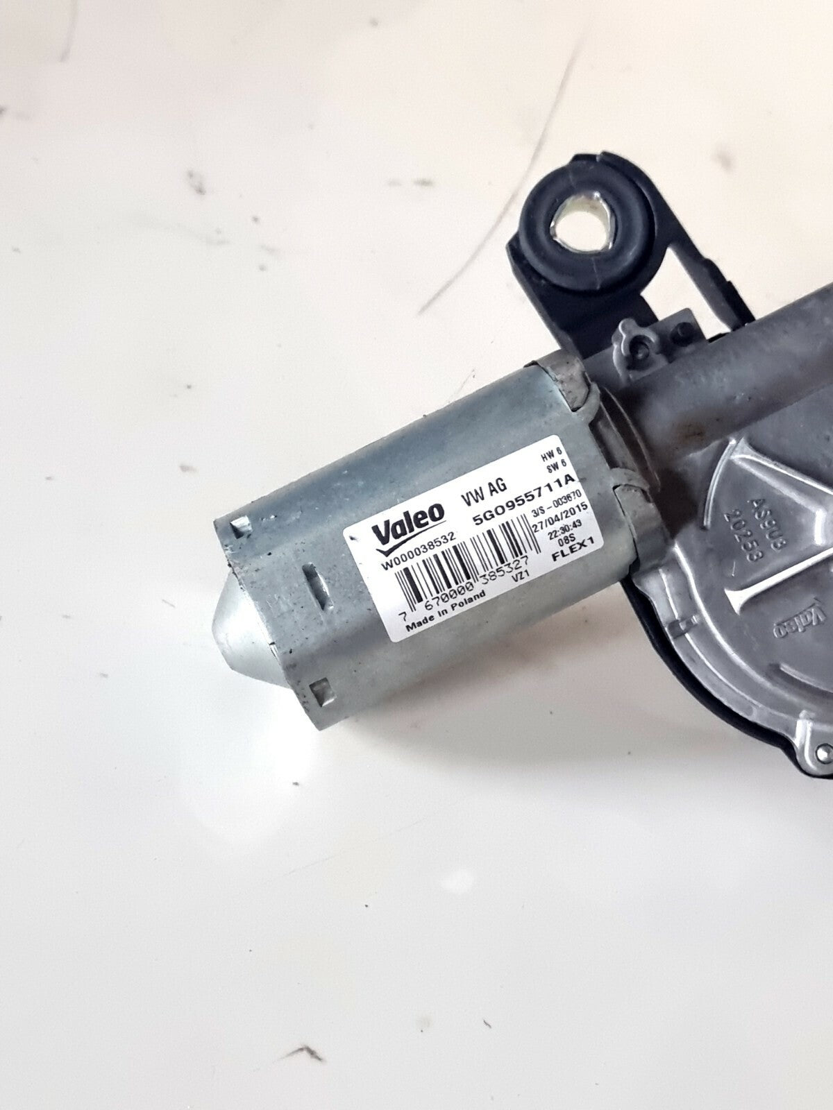 VW PASSAT B8 3G2 1.4 TSI Tailgate Window Wiper Motor 5Q0955711A 2017 13387774