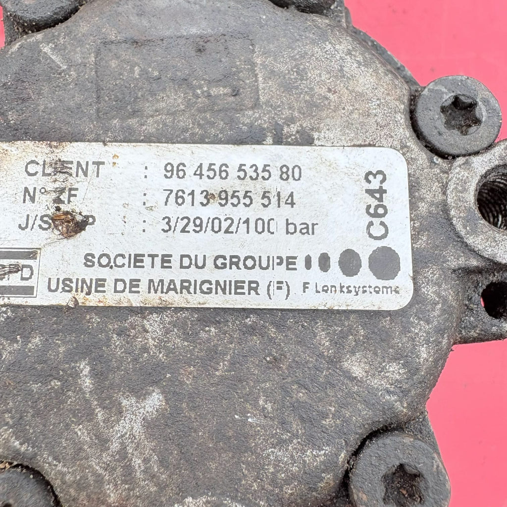Citroen Relay Peugeot Boxer Fiat Ducato PAS Pump 9645653580 4007CK 02-06