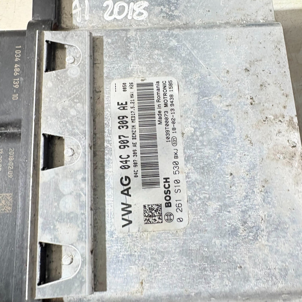 Audi A1 2010-2018 Engine Control Module ECU 04C907309AE 1.0 1.2 TFSI