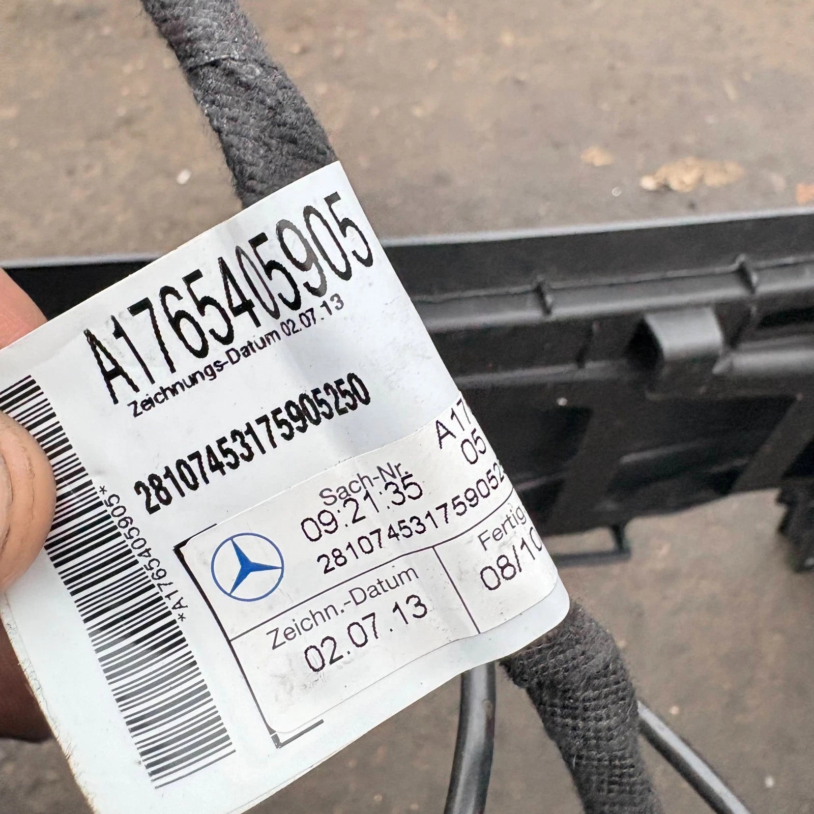 2015 Mercedes-Benz A200 Centre Console + Armrest A1766800800
