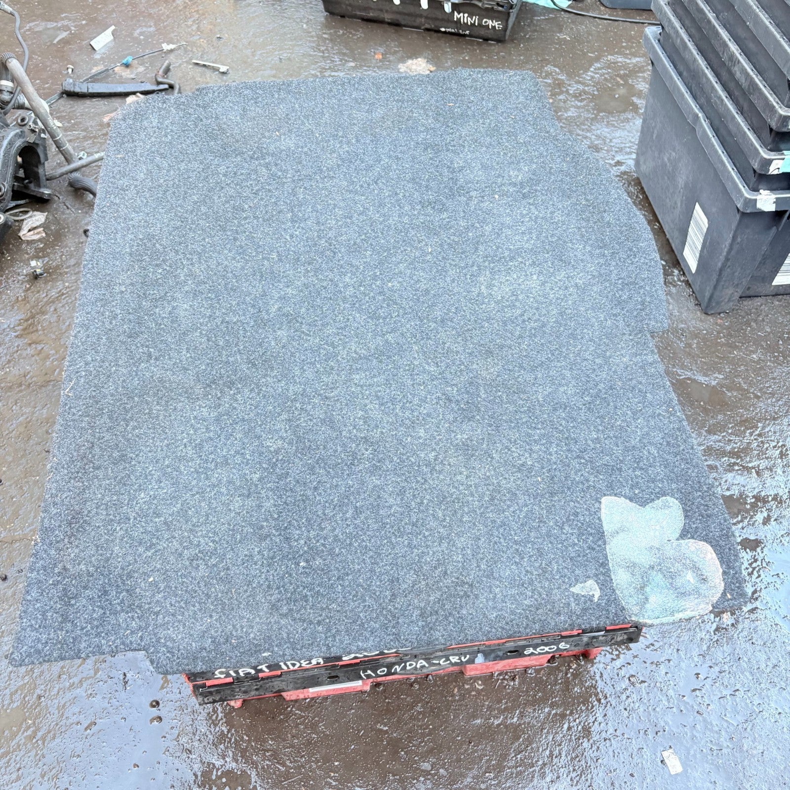 VAUXHALL CORSA 2014 FLOOR CARPET GREY
