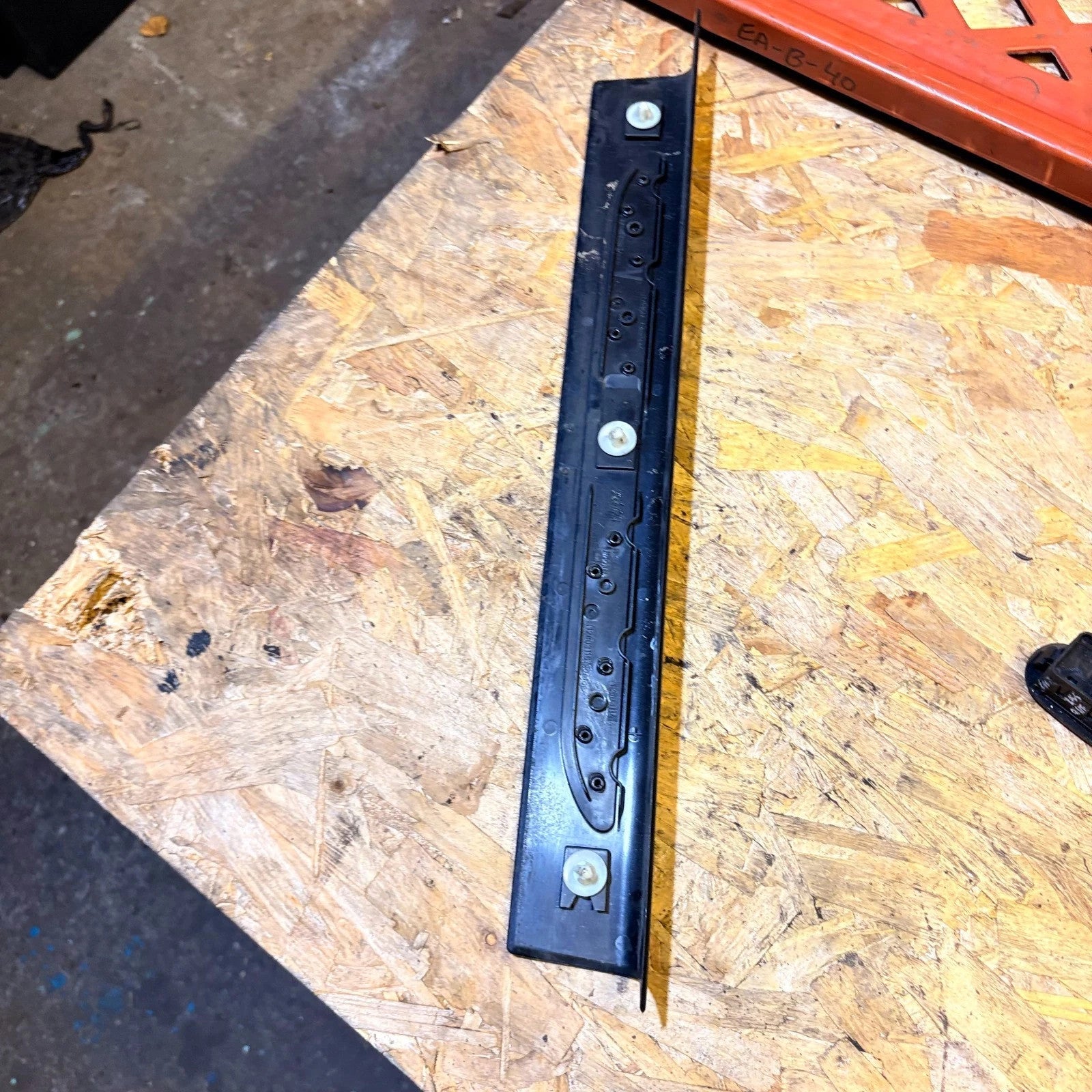 Saab 9-3 93 Nearside Passenger Vector Sill Protection Trim 12803115