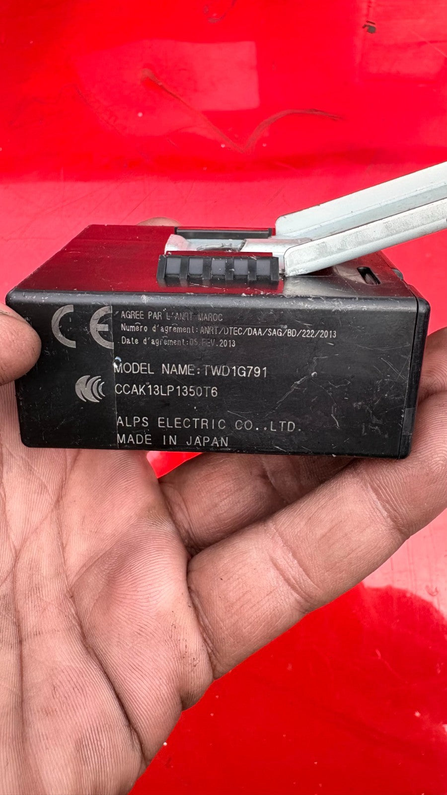 2014 NISSAN JUKE TYRE PRESSURE CONTROL MODULE ECU TWD1G791