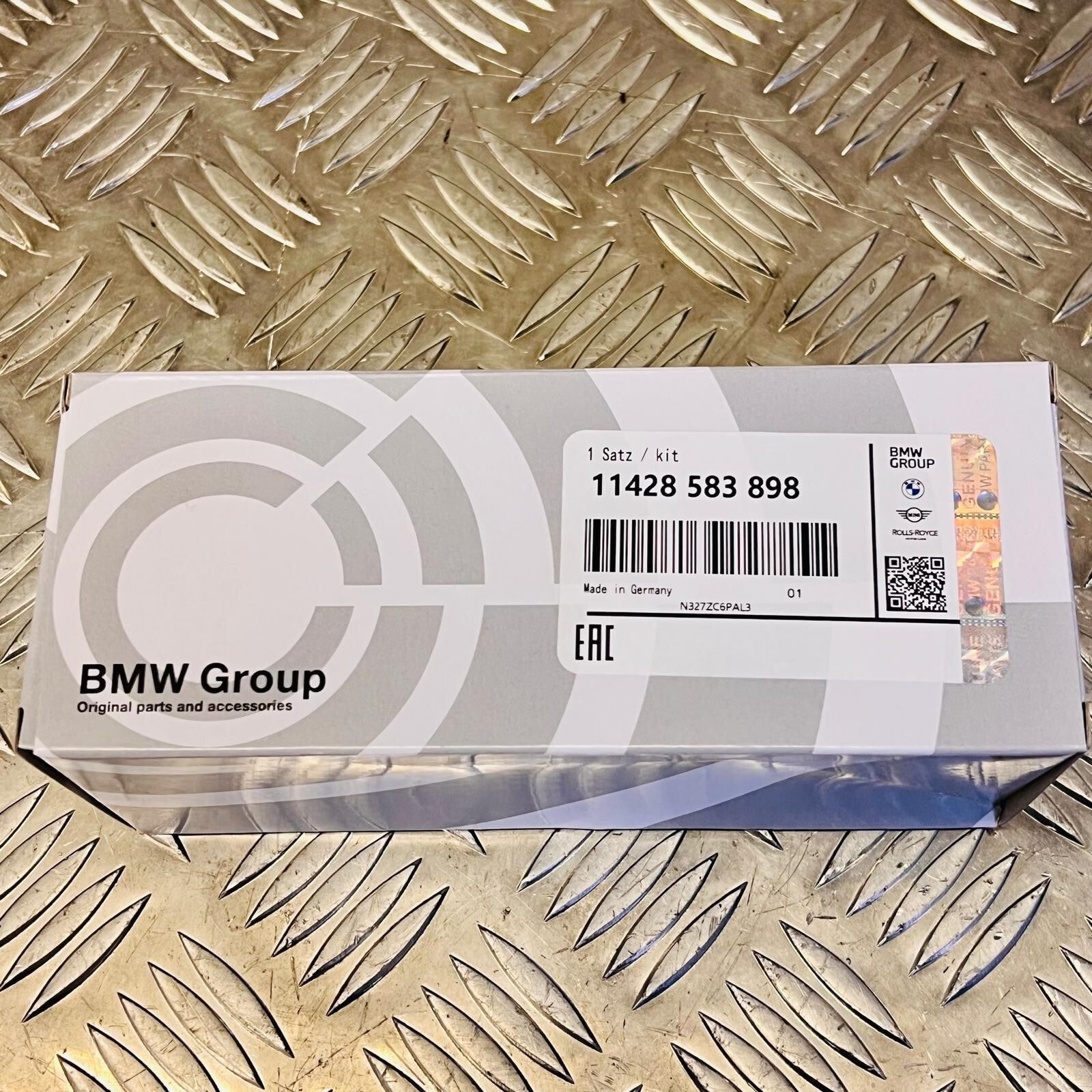 BMW Oil Filter Element Kit 11428583898 2015-2021 B58/B57 11427826799 Genuine