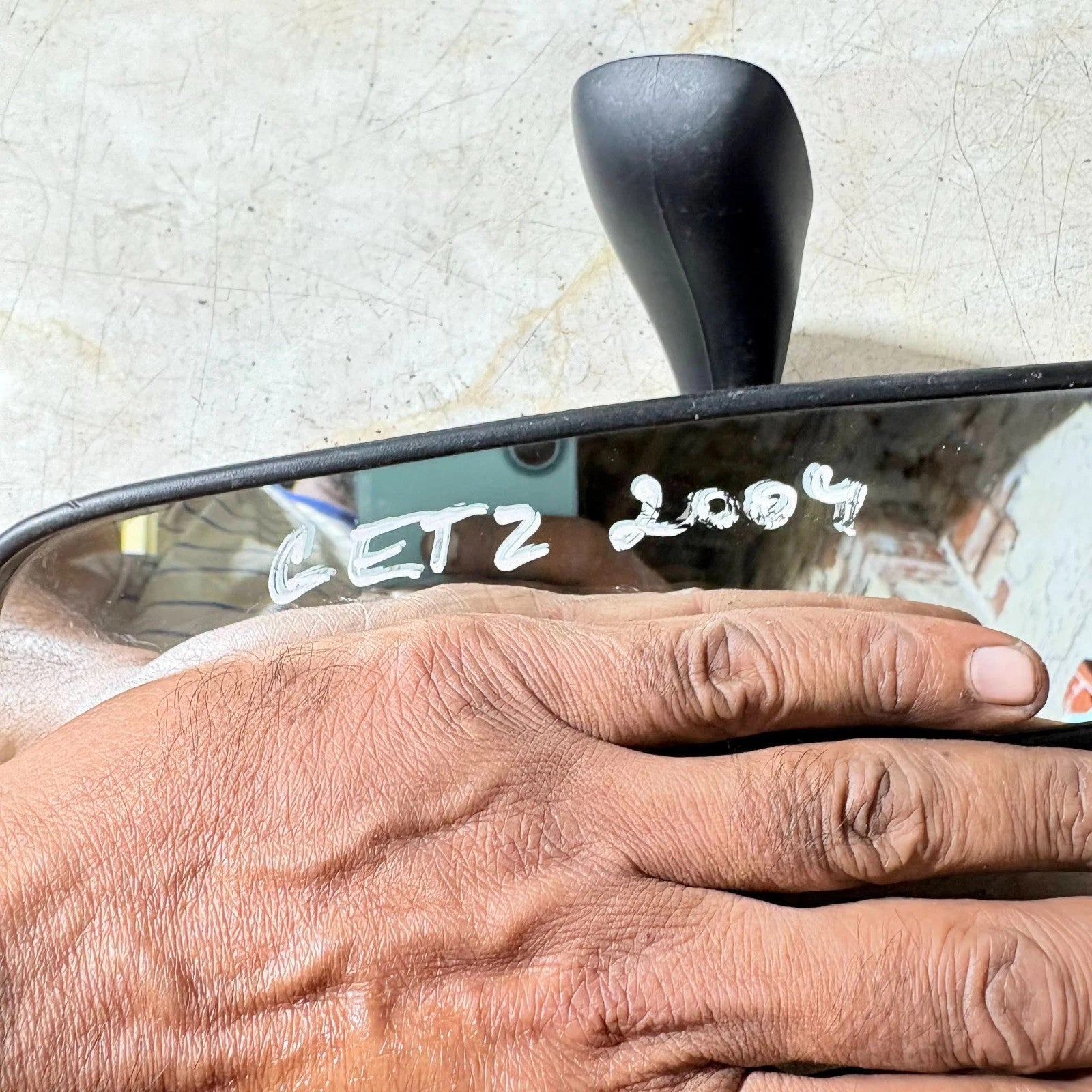 HYUNDAI GETZ 2002-08 INTERIOR REAR VIEW MIRROR E11 025400