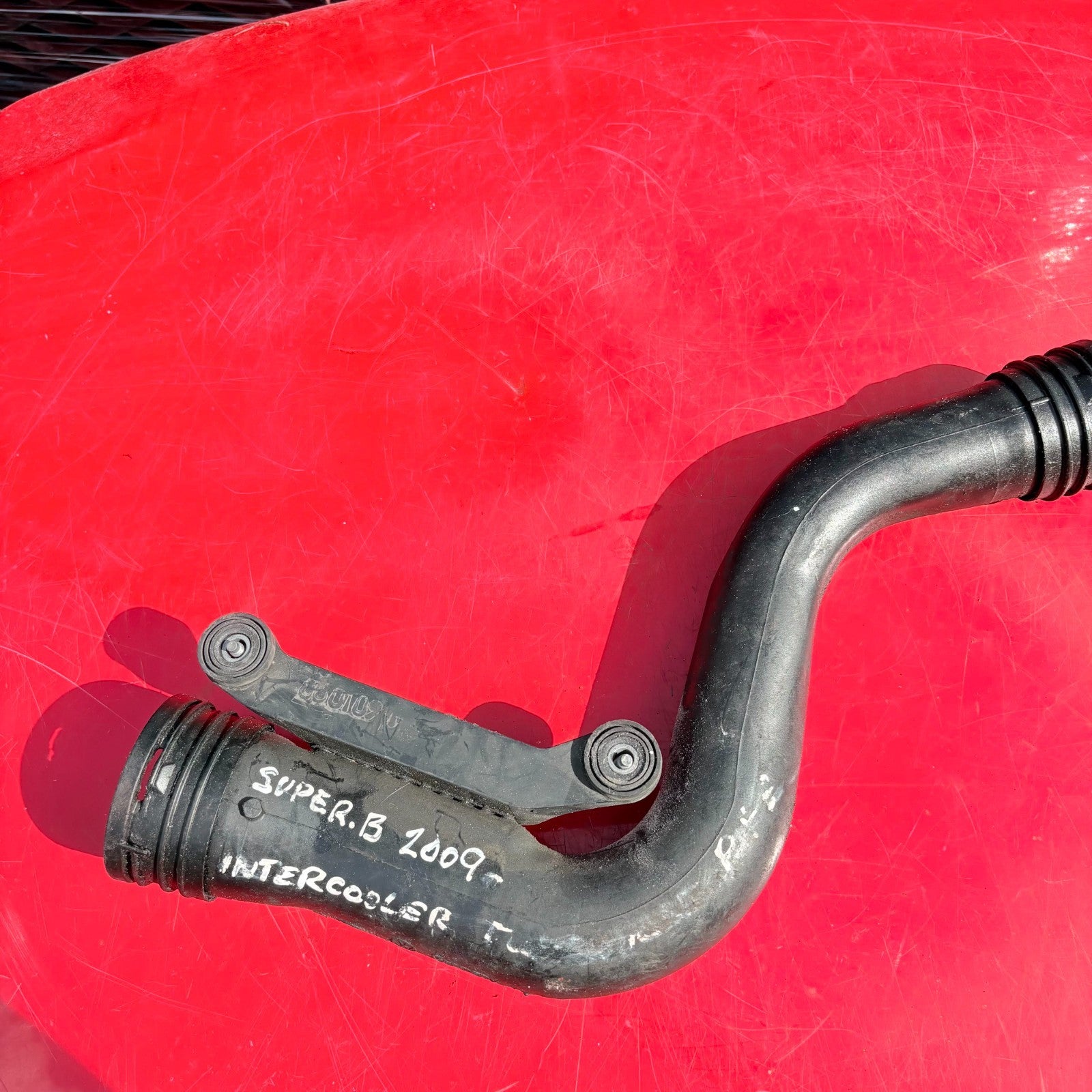 SKODA SUPERB 2009 INTERCOOLER PIPE HOSE