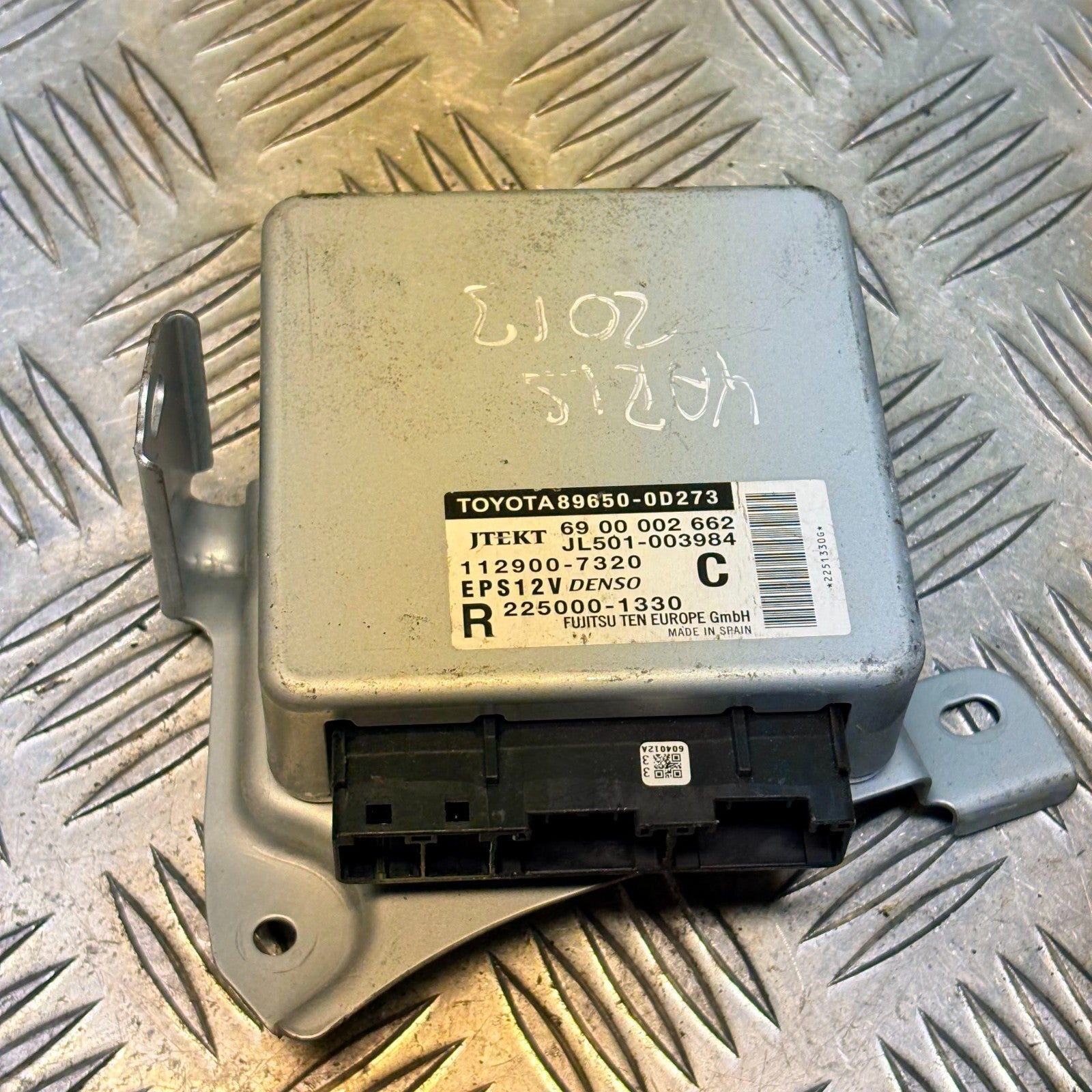 Toyota Yaris MK3 XP130 2011-2017 EPS Steering ECU 89650-0D273 JL501-003984