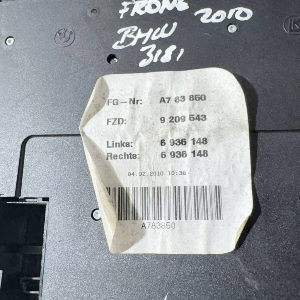 2010 BMW 1 Series E81 E87 Interior Front Roof Light Courtesy 6936148