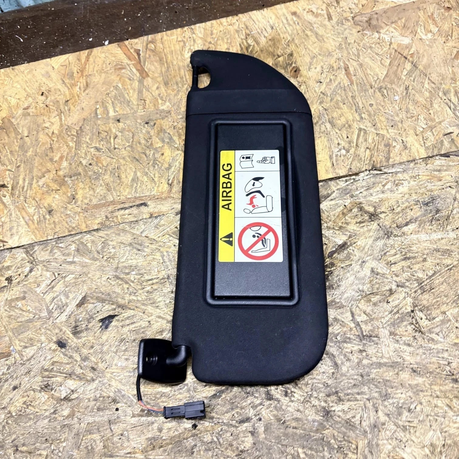 Citroen DS3 2009-2016 Passenger Sun Visor Black Left NS 2015 1301178