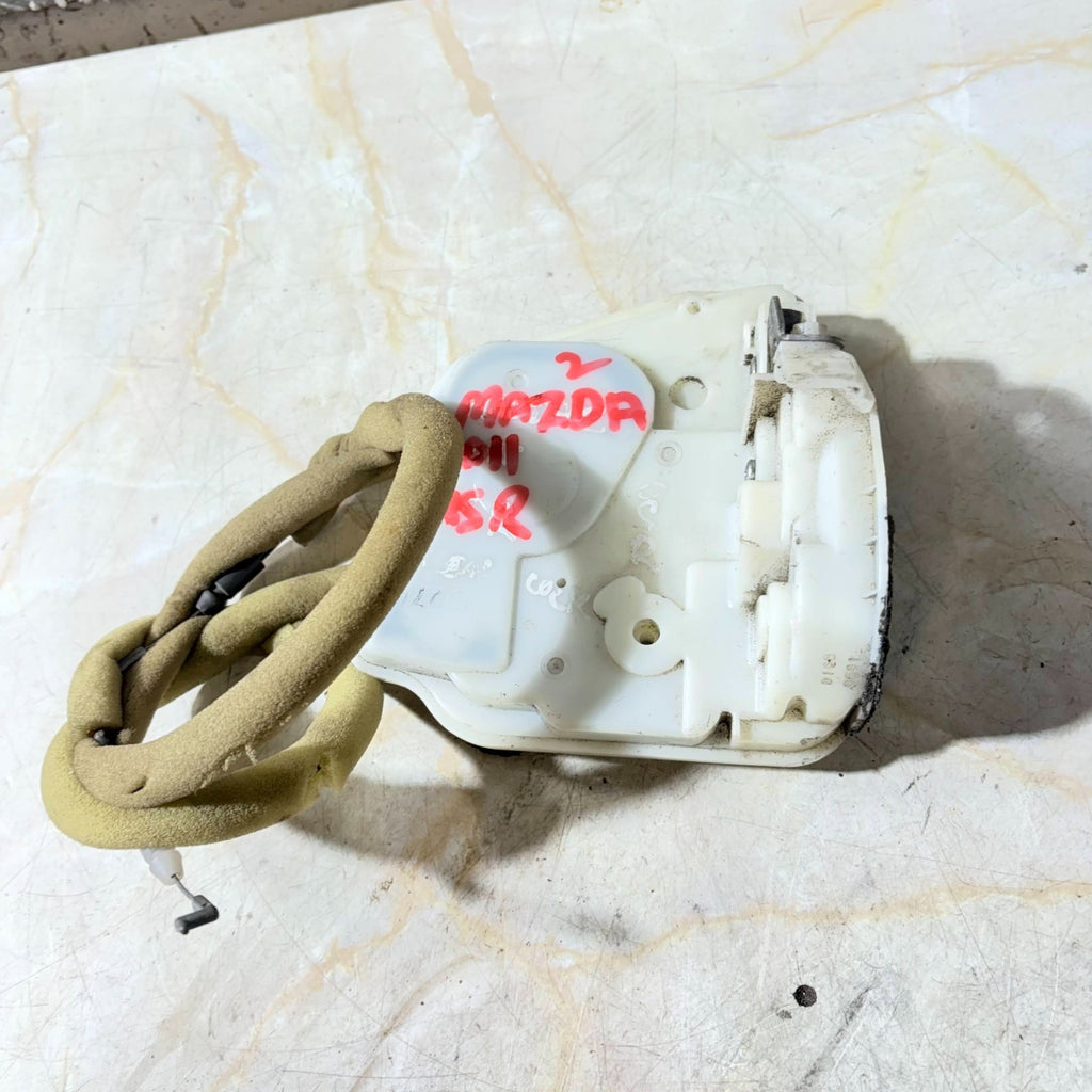 2011 MAZDA 2 PASSENGER REAR LEFT DOOR LOCK