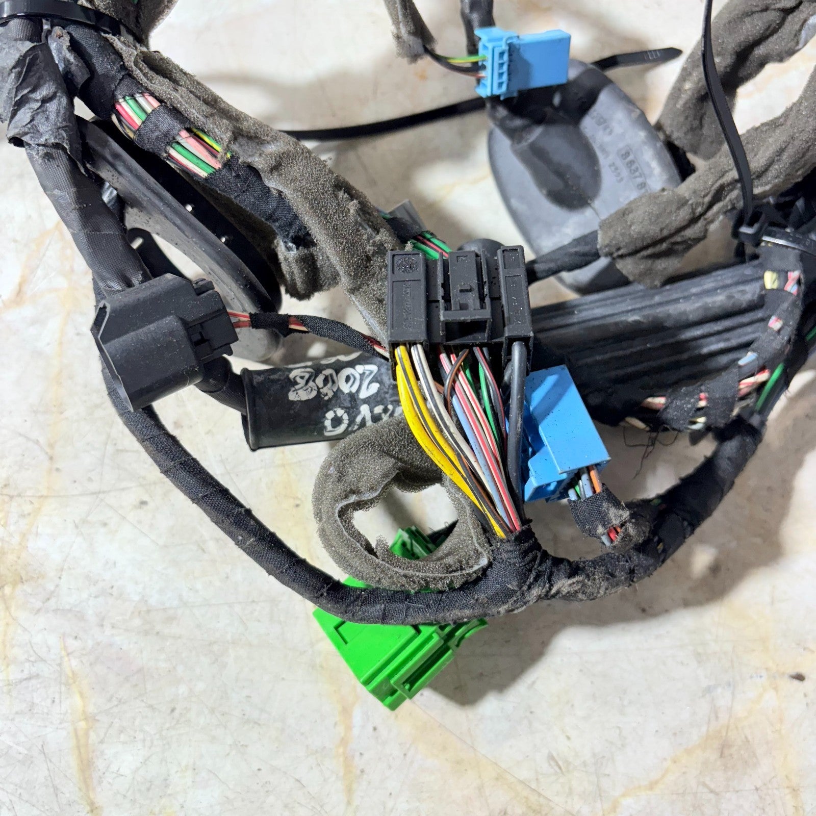 2007-2012 Volvo Front Right Side Door Wiring Harness Loom 30658543