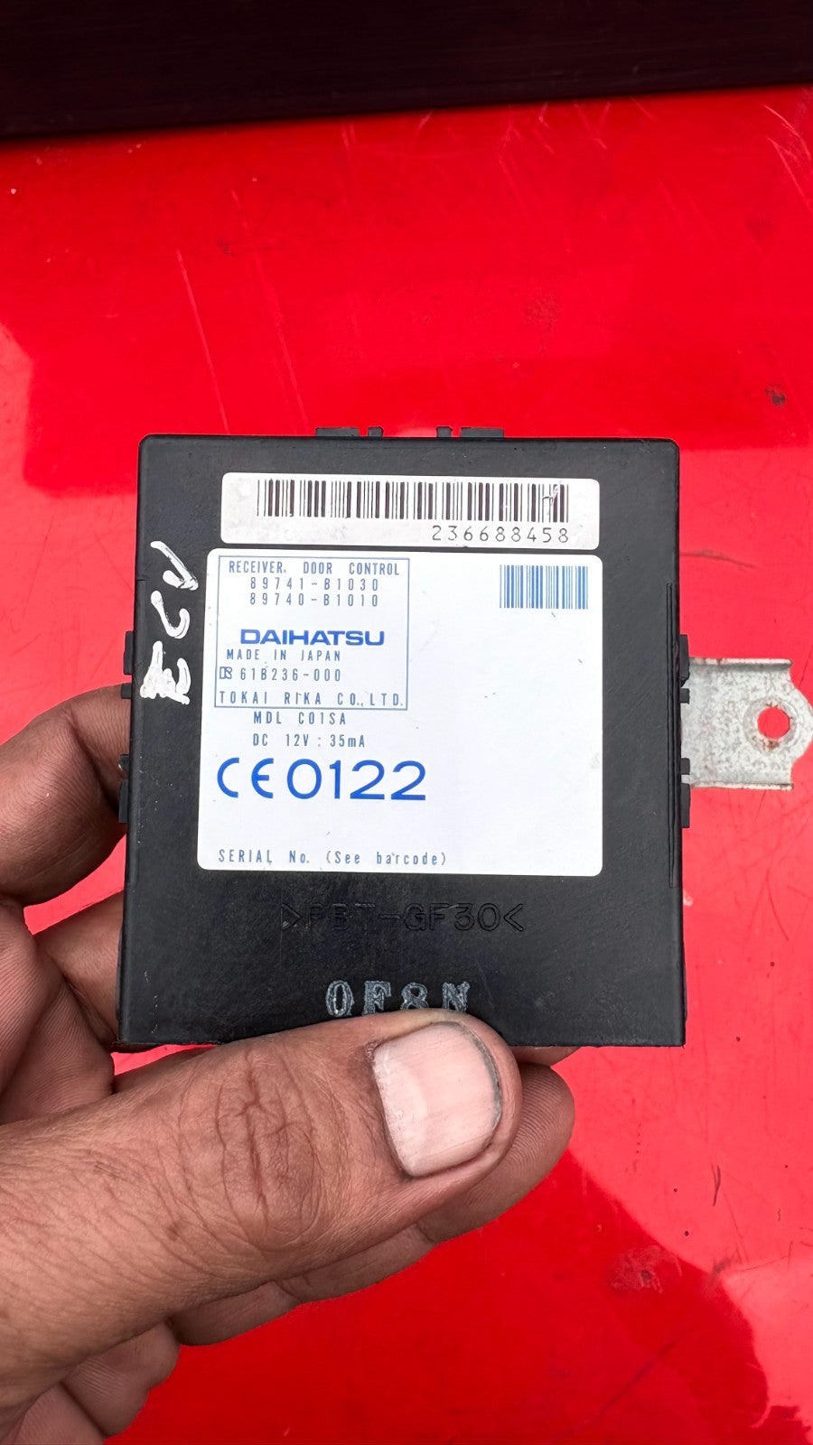 Daihatsu Sirion 2010 ECU Immobilizer & Central Locking 89741-B1030