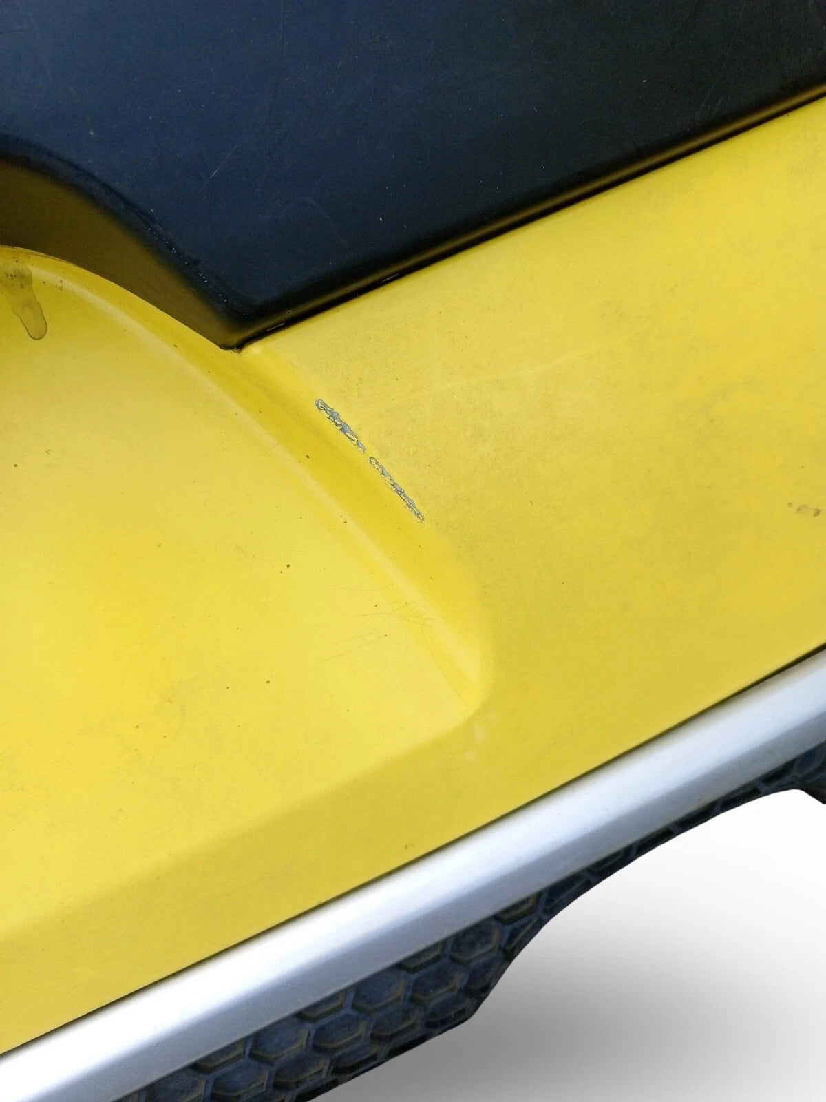 Peugeot 1007 3 Door Rear Bumper Cover 2004-2009 9646177377 EZRC Yellow