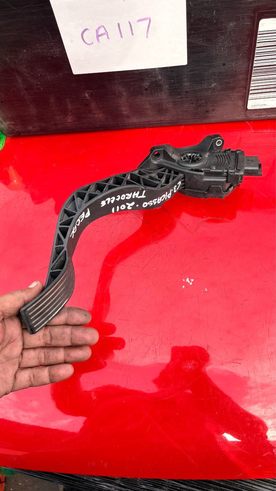 CITROEN C3 Picasso 2011 ACCELERATOR THROTTLE PEDAL 9671434080