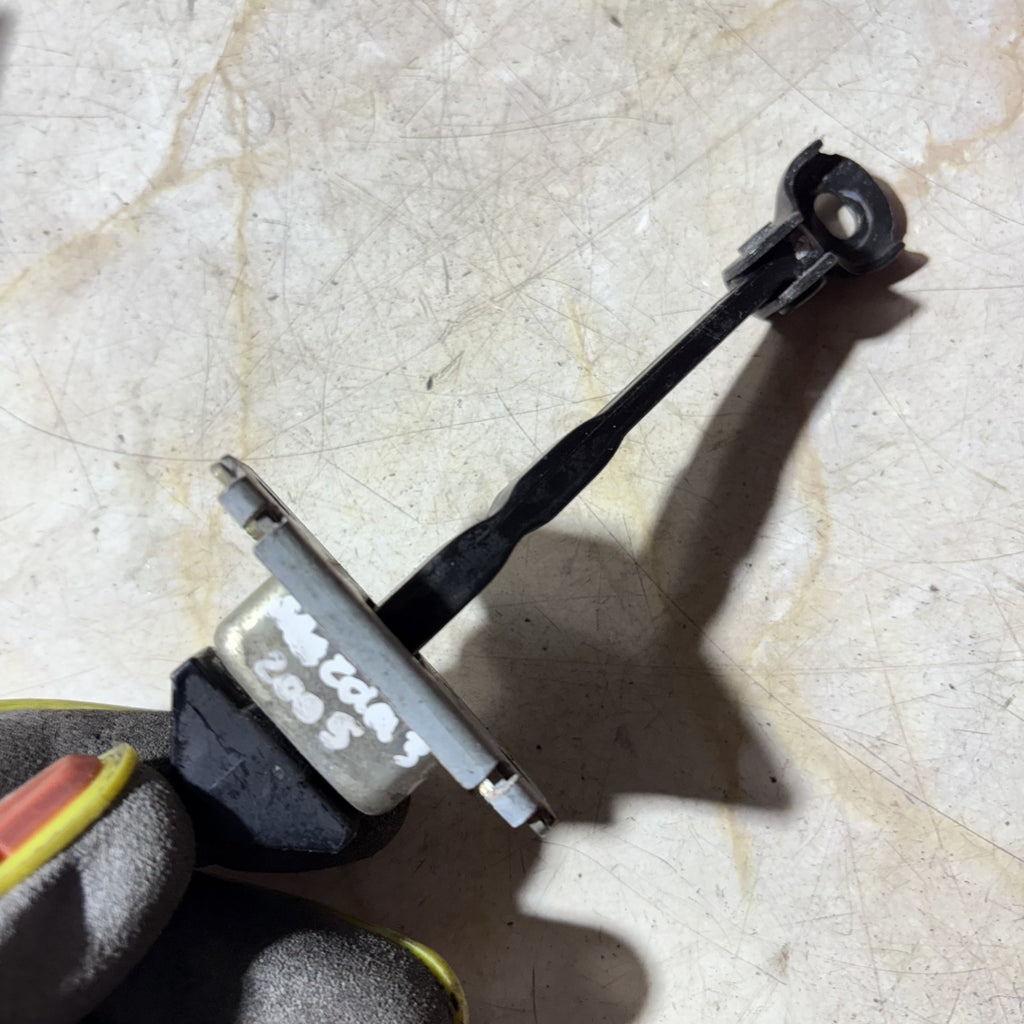 MAZDA 3 2005 DOOR STRAP STOP CHECK HINGE RIGHT REAR SIDE