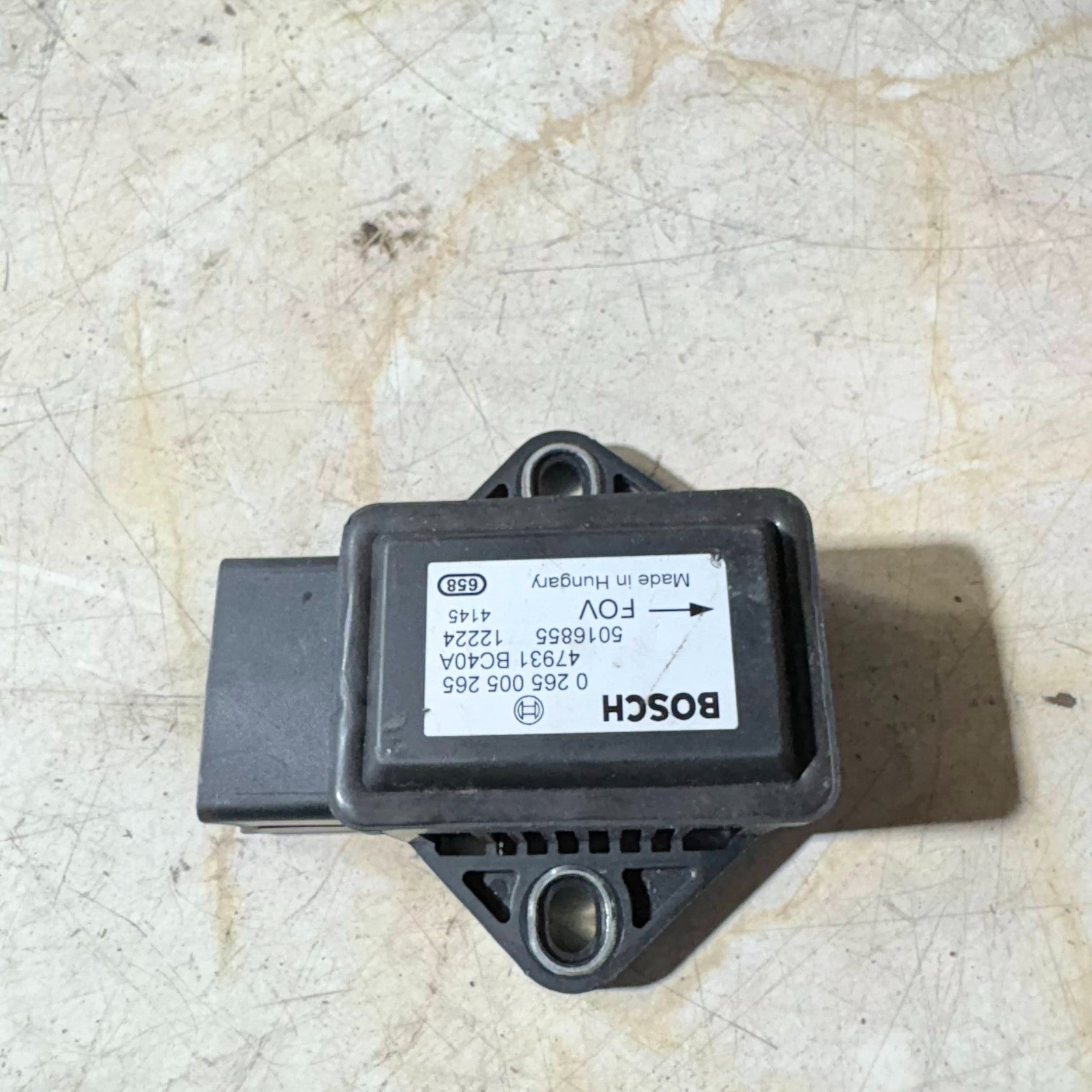 Nissan Note 2012 Speed Sensor Bosch 0 265 005 265