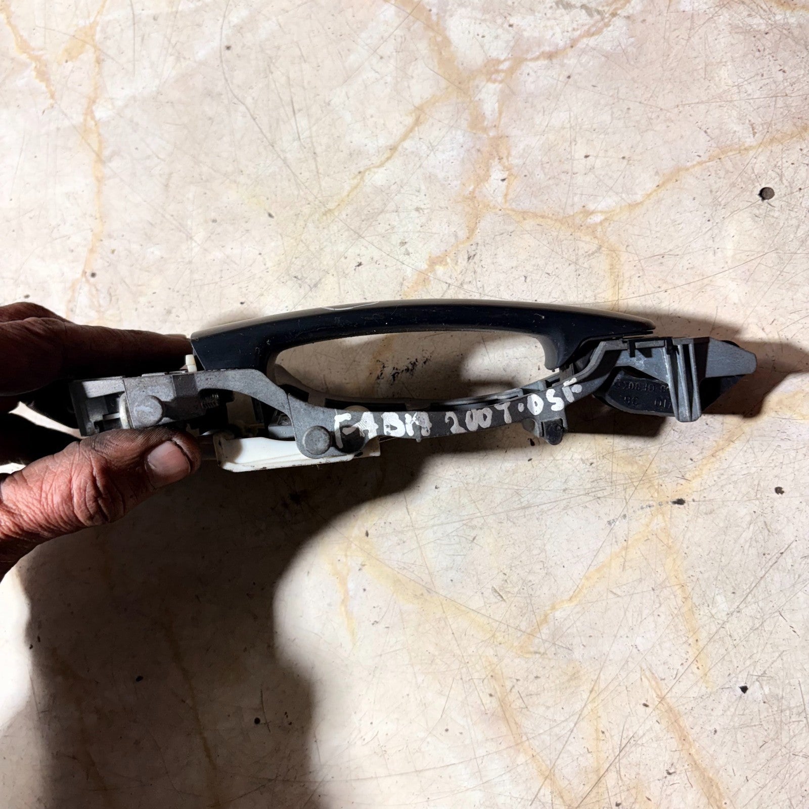 Skoda Fabia Outer Door Handle Rear Right Side 5J0837885 2007