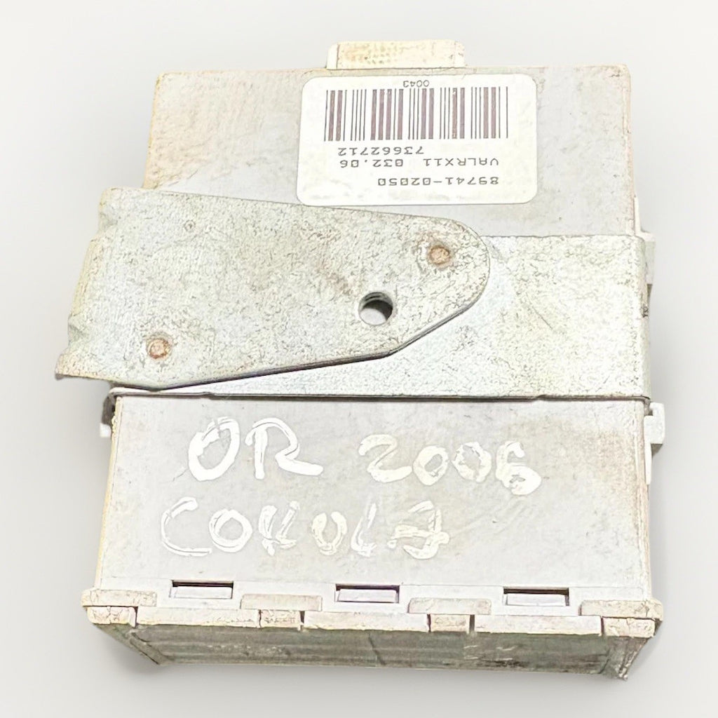 2000-2006 TOYOTA COROLLA ECU CENTRAL LOCKING CONTROL MODULE 89741-02050