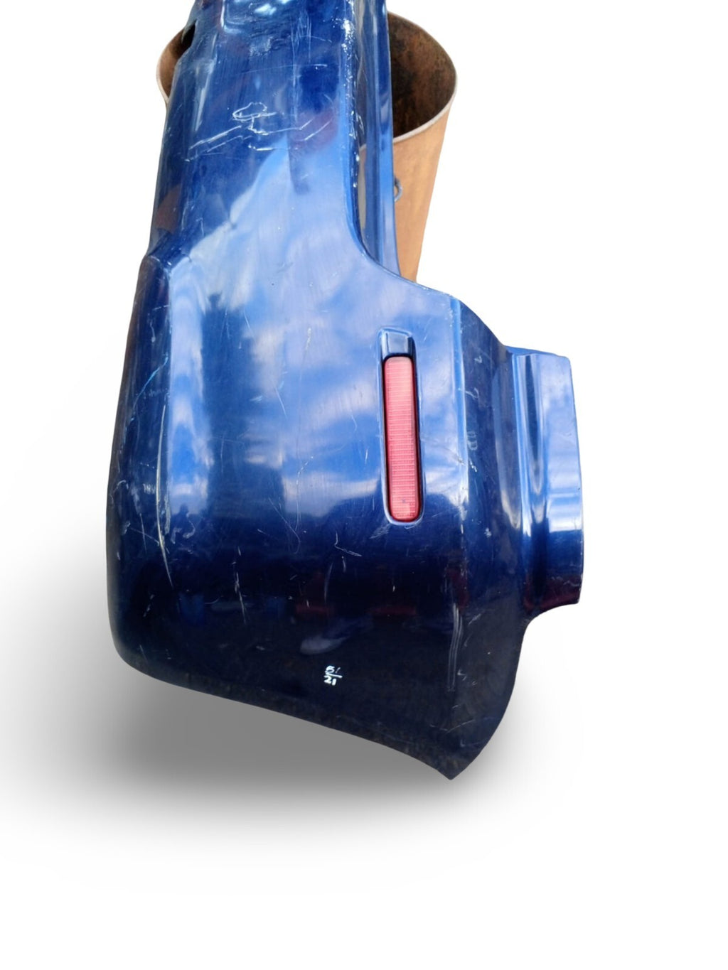 TOYOTA COROLLA VERSO REAR BUMPER 2004-2007 52159-0F040 BLUE SOME DAMAGE
