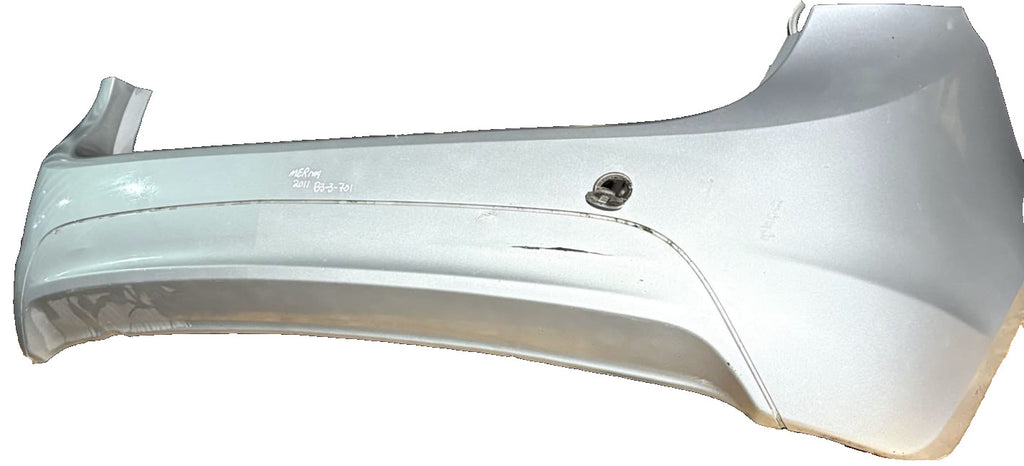 VAUXHALL MERIVA B 2011 REAR BUMPER SILVER