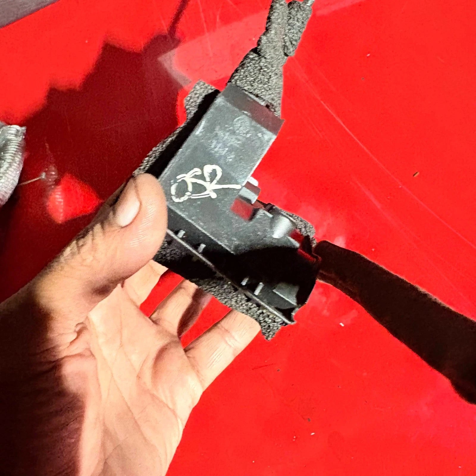 NISSAN JUKE 2014 DOOR LOCK CATCH MECHANISM REAR RIGHT SIDE