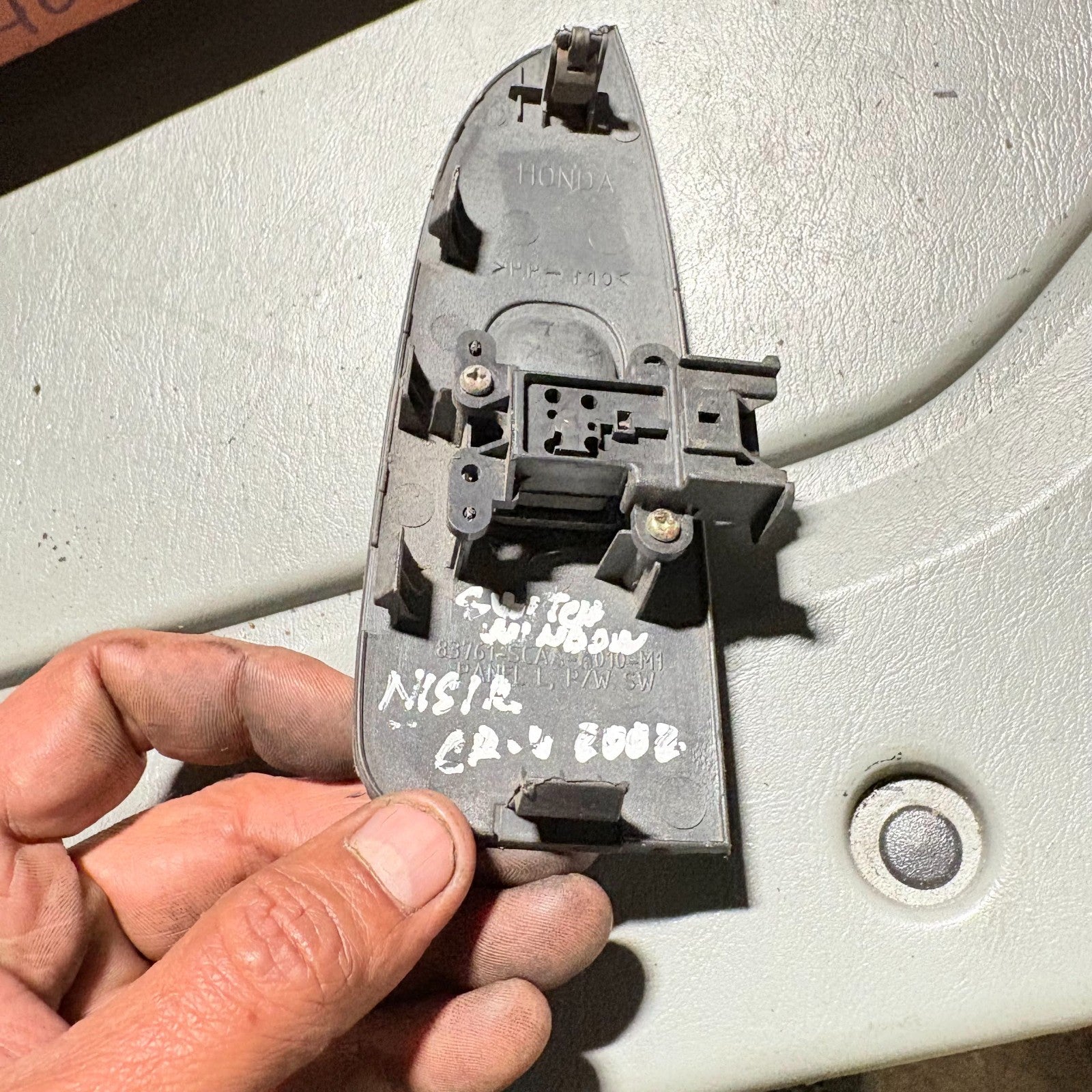 Honda CR‑V Rear Passenger Door Power Window Switch Assembly 2002‑2004