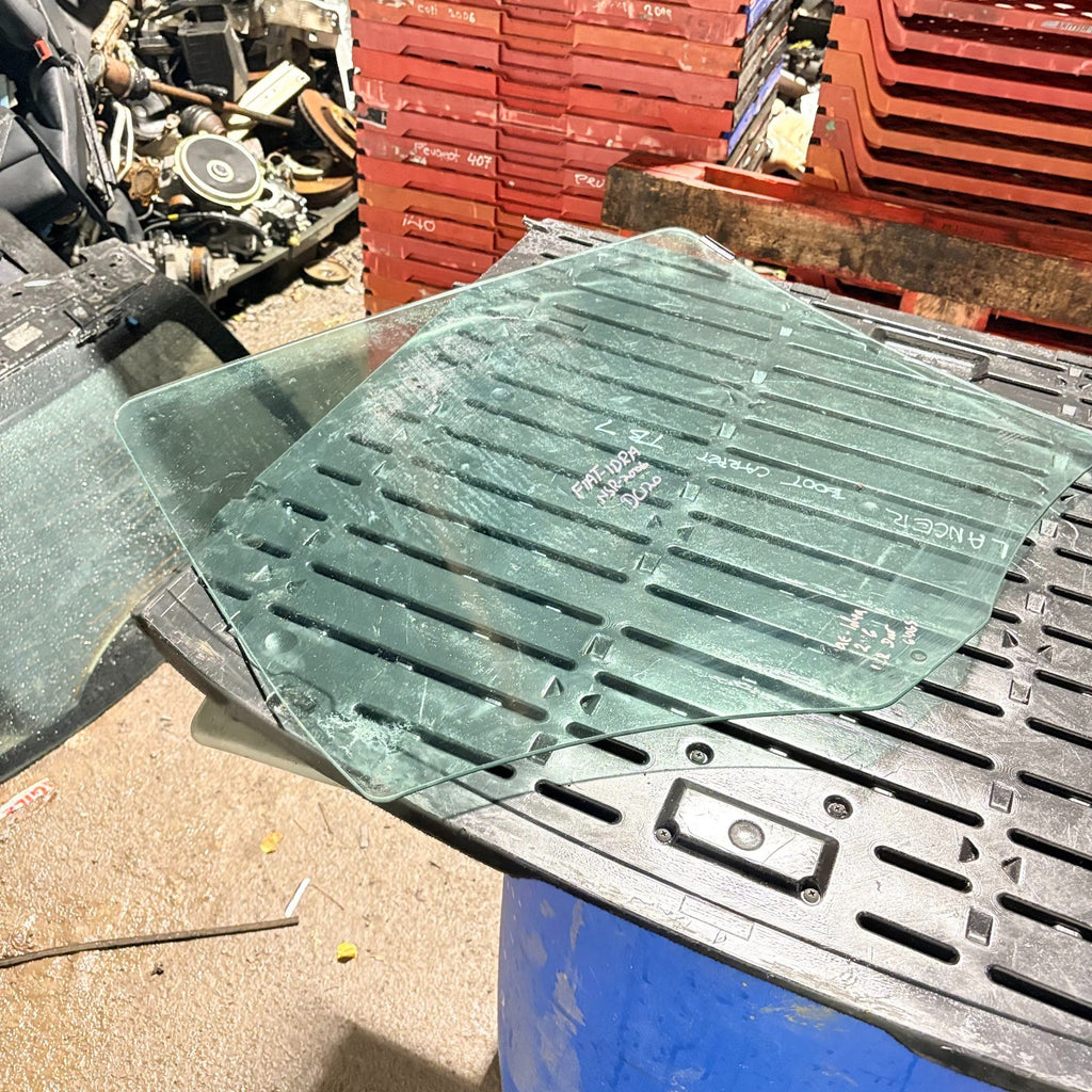 Fiat Idea 2003-2008 OSR Rear Door Window Glass Right Driver 51754301