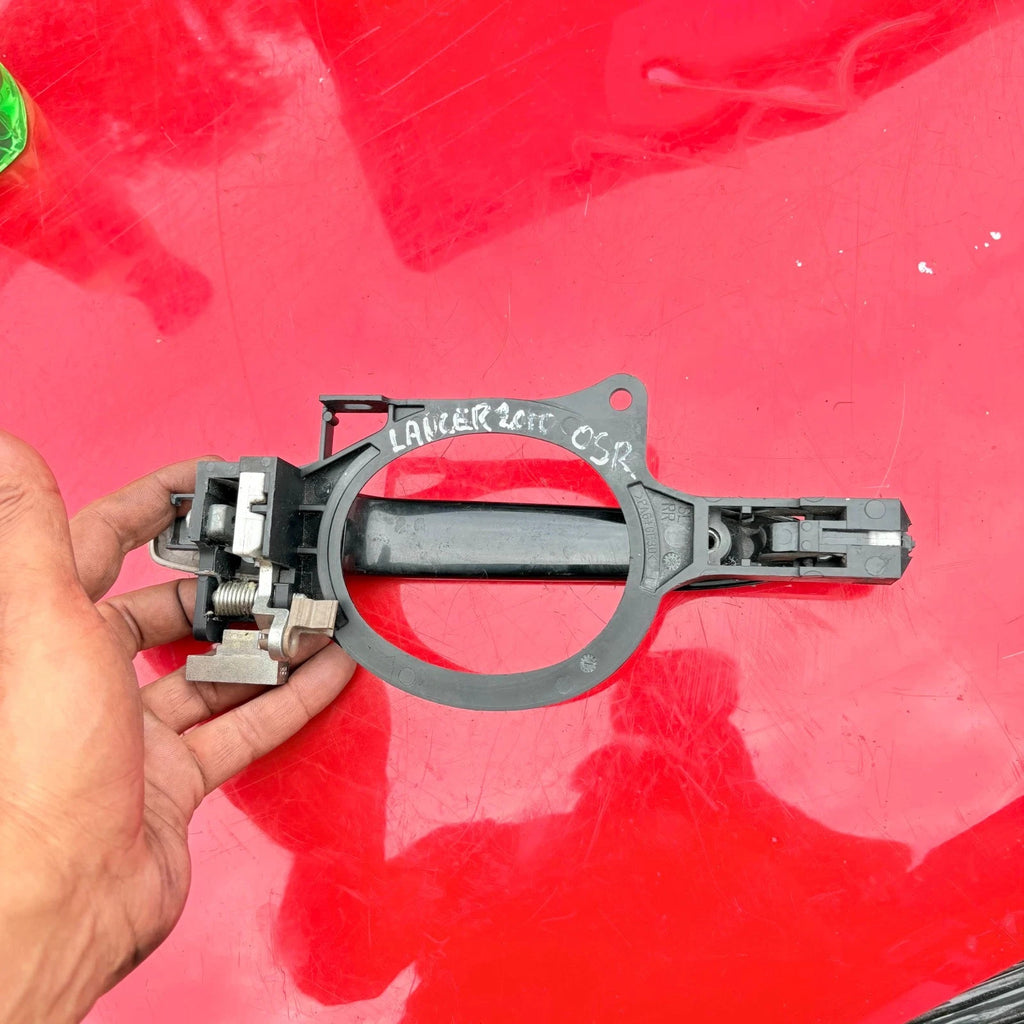 Mitsubishi Lancer Rear Right Exterior Door Handle Driver Side OSR 2007-2017
