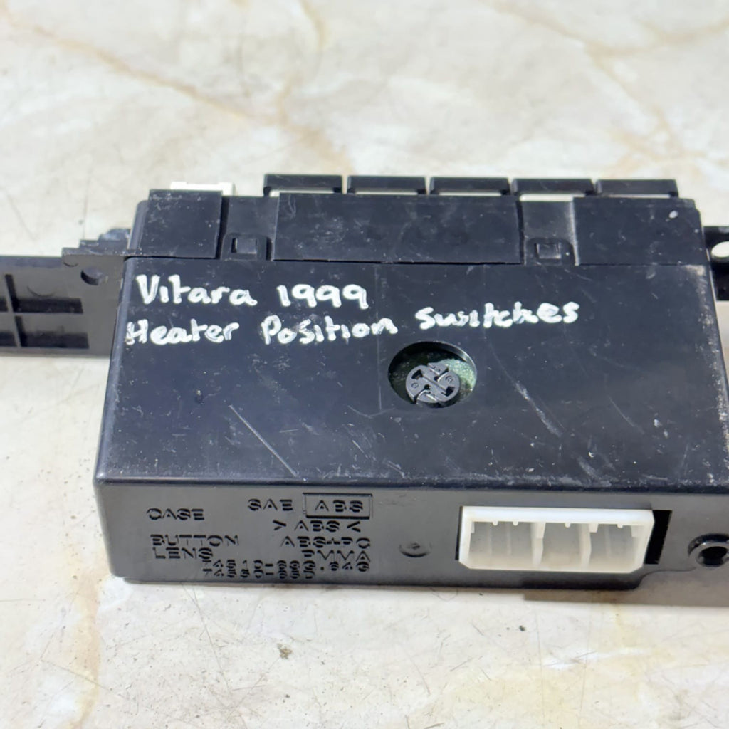 74510-63G heating control for Suzuki Grand Vitara I (FT HT) 1.9TD 1999