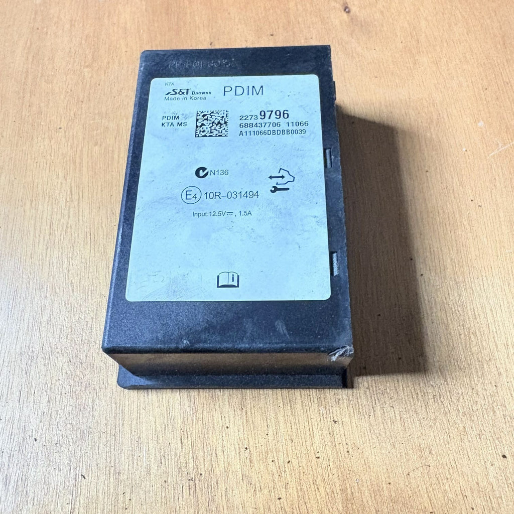 VAUXHALL ZAFIRA C TOURER MK3 BLUETOOTH CONTROL MODULE UNIT 22739796