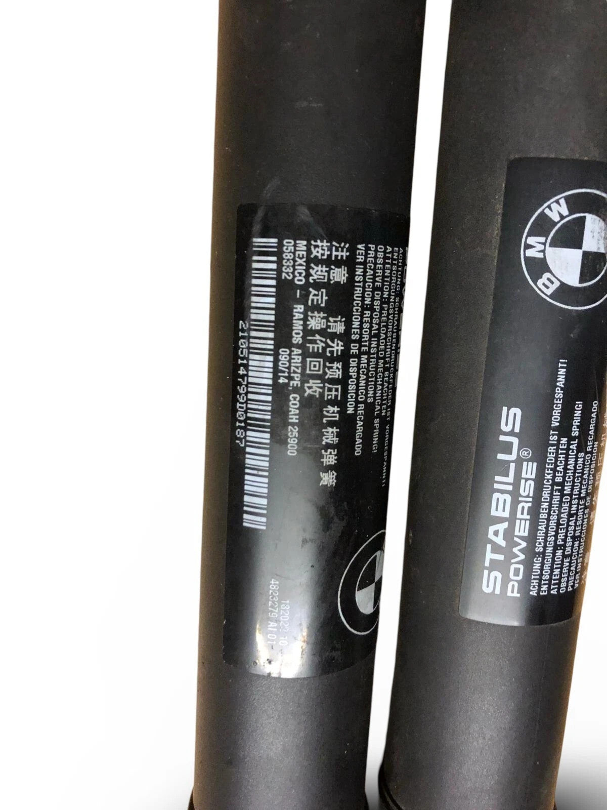961745 boot shock absorbers Struts BMW SERIES X5 (F15) (2013->) 2013 384138