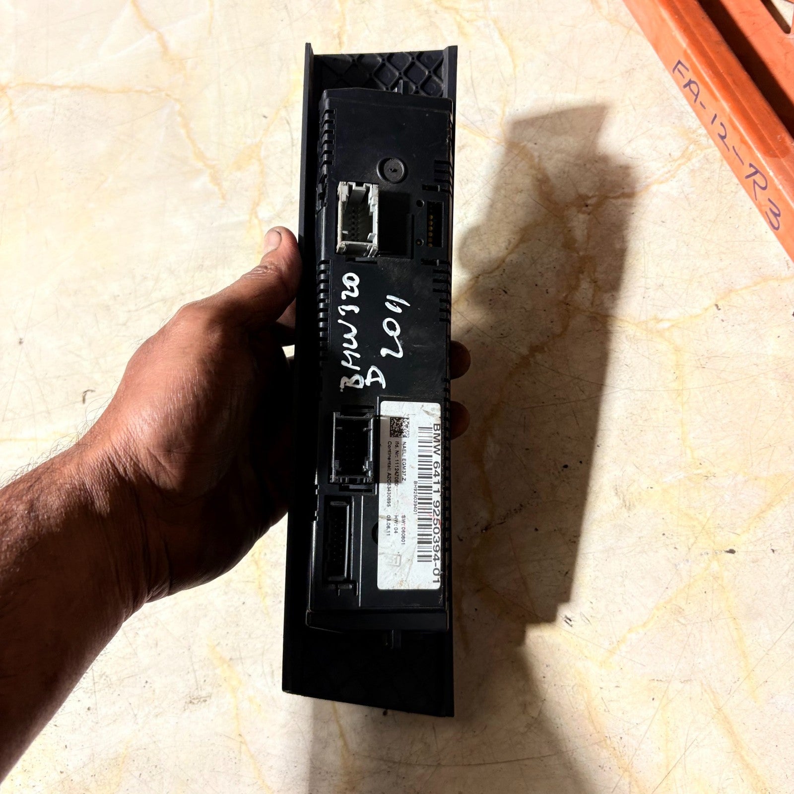 2009-2012 BMW 3 SERIES 320.D HEATER CLIMATE CONTROL PANEL 9250394-01