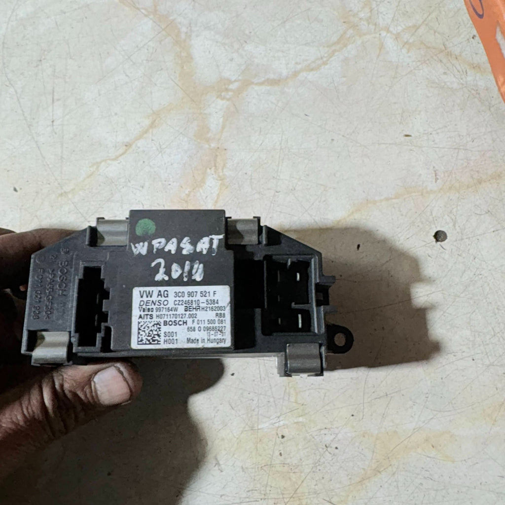 Volkswagen 2014 Passat Interior Heater Resistor 3C0907521F