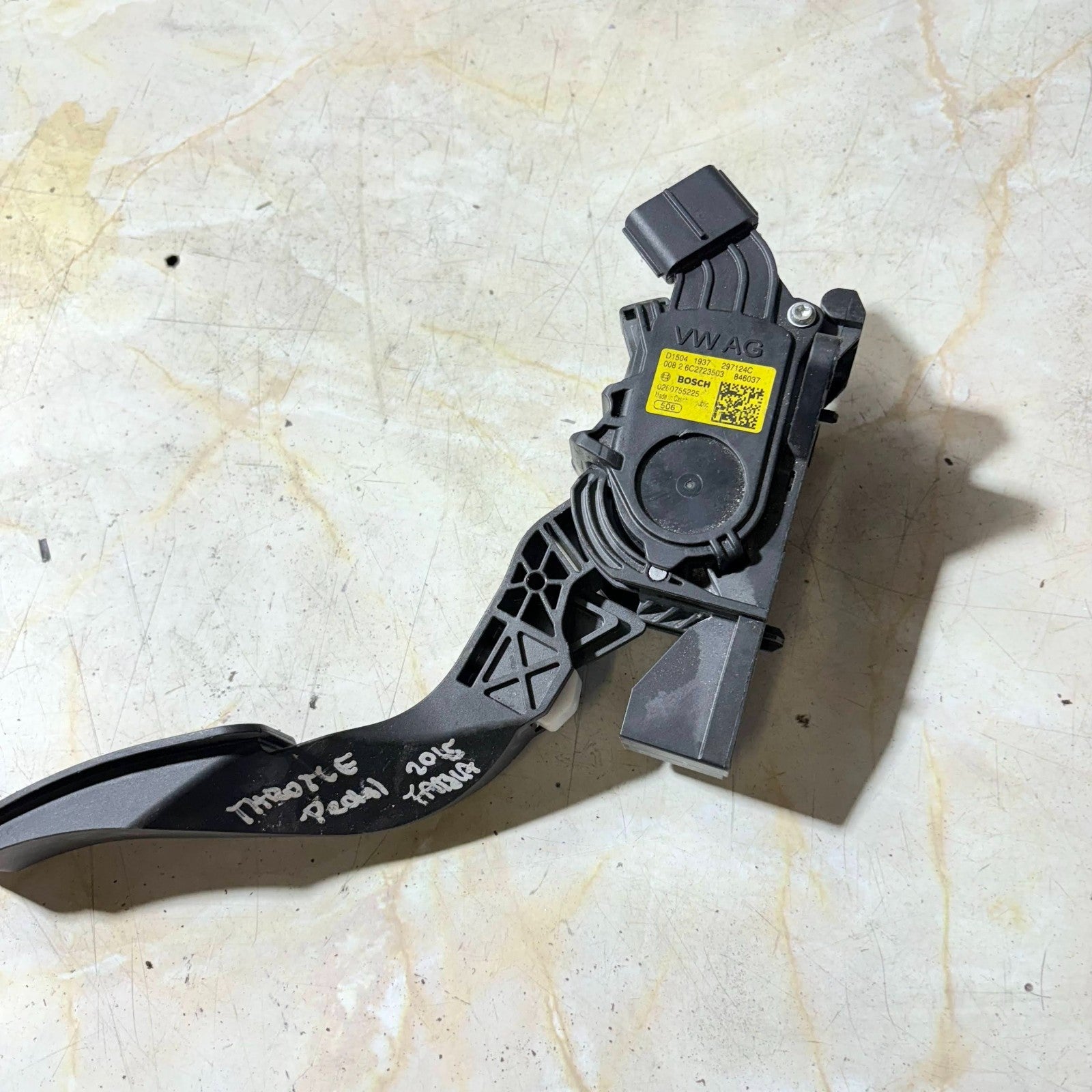 2015-2019 SKODA FABIA 1.2 PETROL THROTTLE ACCELERATOR PEDAL 0280755225