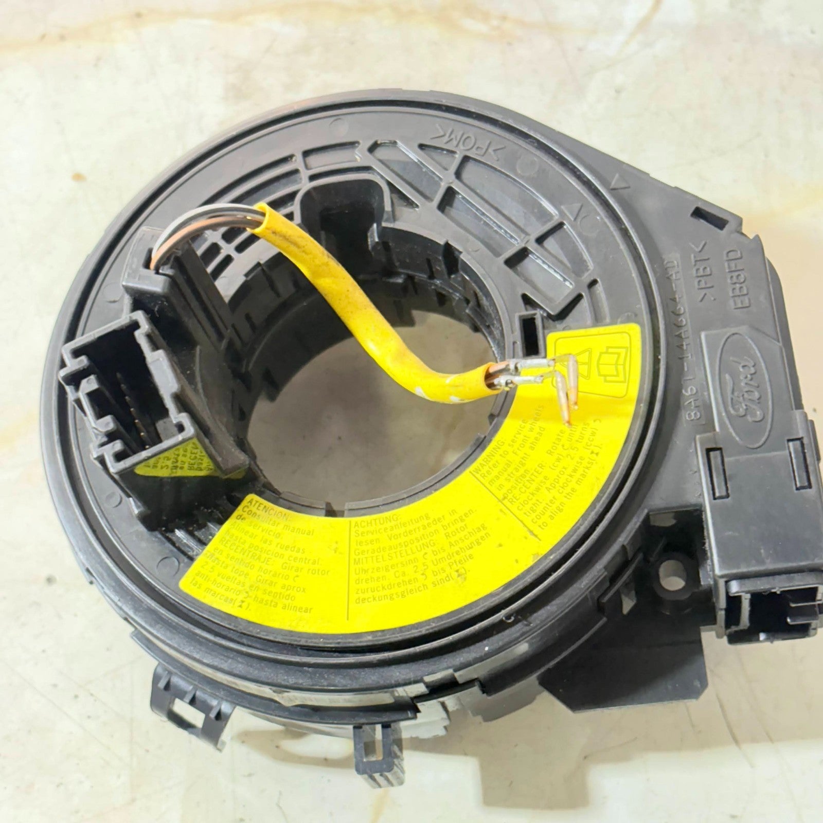 FORD FIESTA ST MK7 MK7.5 2013-2017 AIRBAG SQUIB CLOCK SPRING 8A6T-14A664-AD