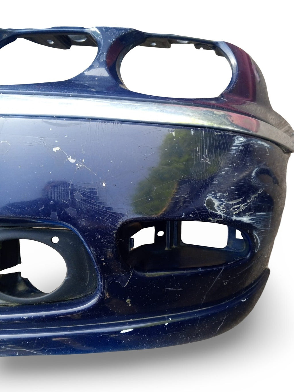 Rover 75 RJ Front Bumper Cover Blue 1999-03/2004 Pre-Facelift Fog/Indicator