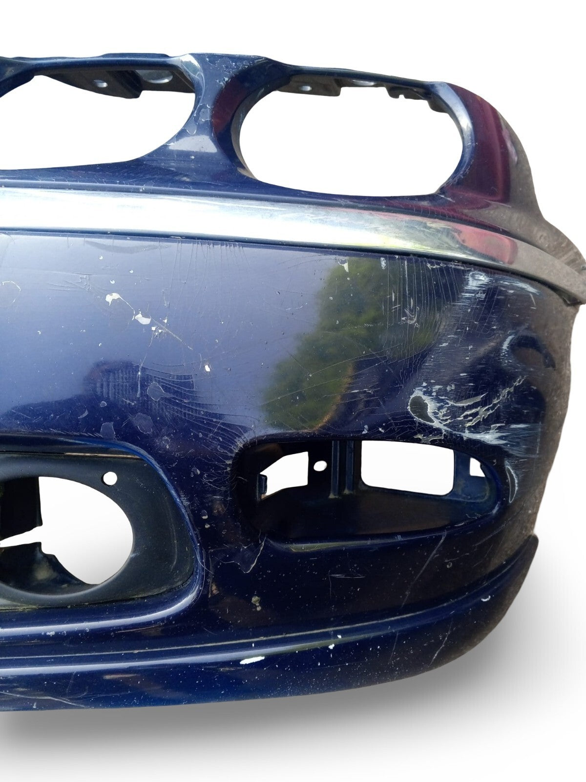 Rover 75 RJ Front Bumper Cover Blue 1999-03/2004 Pre-Facelift Fog/Indicator
