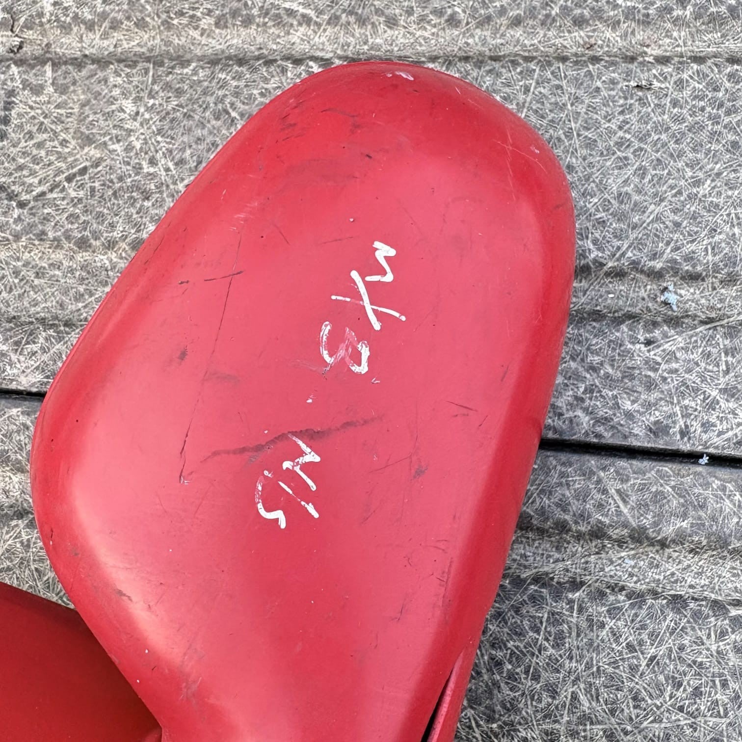 Mazda MX-3 1991-1998 Left Passenger Electric Wing Mirror E13010519 SVM484 Red