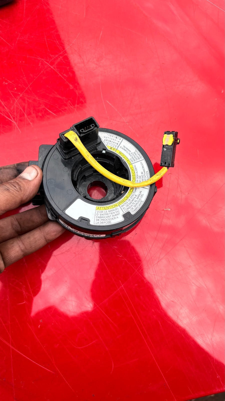 SUZUKI SPLASH STEERING WHEEL AIRBAG SQUIB CONTROL UNIT 2013