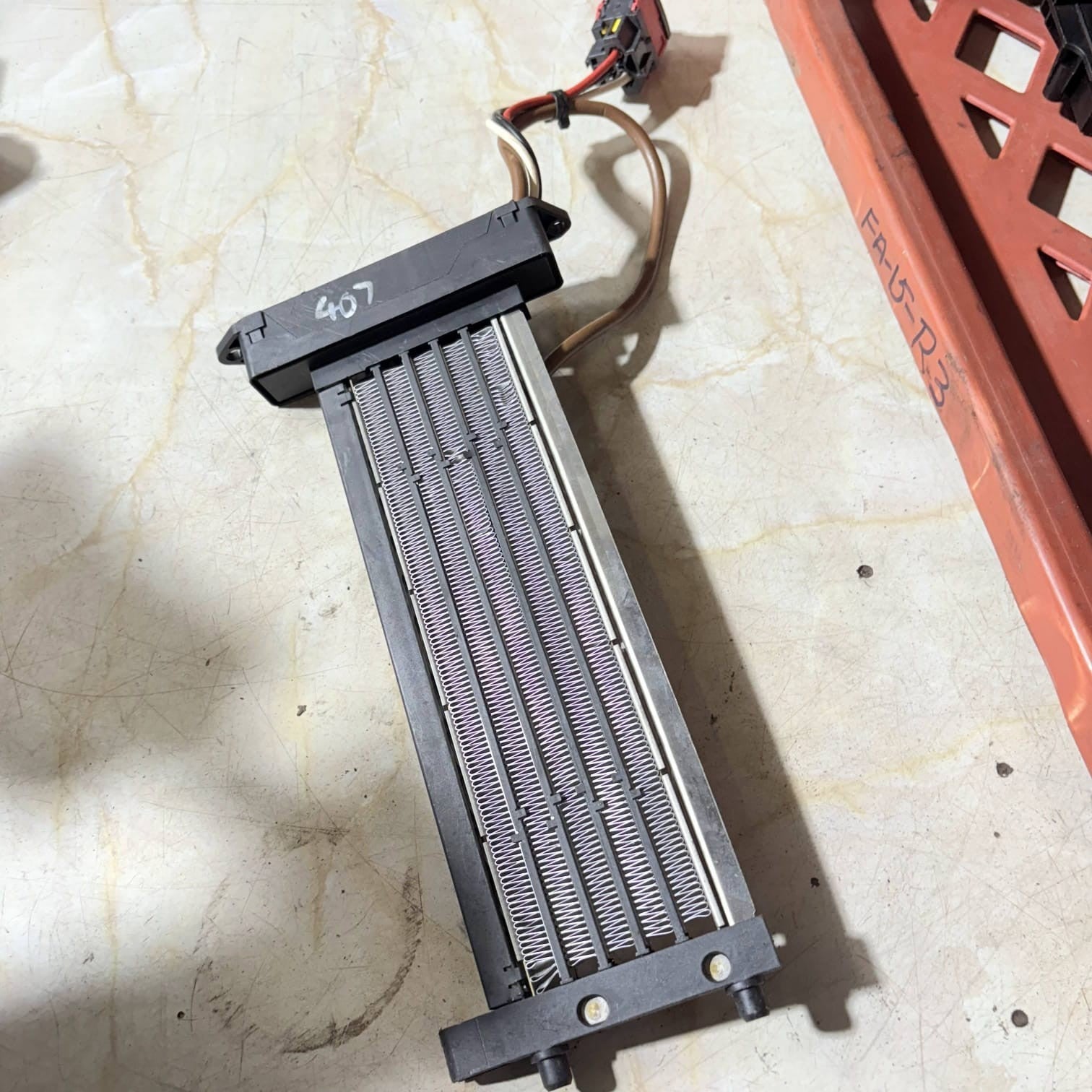 PEUGEOT 407 2004-11 ELECTRIC CABIN AUXILIARY HEATER MATRIX RADIATOR 4PUH18K463AF