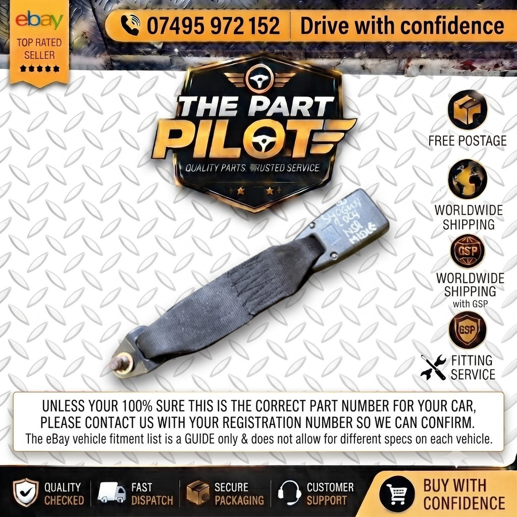 Mitsubishi Shogun Pajero III 1999-2007 Rear Centre Seat Belt Buckle