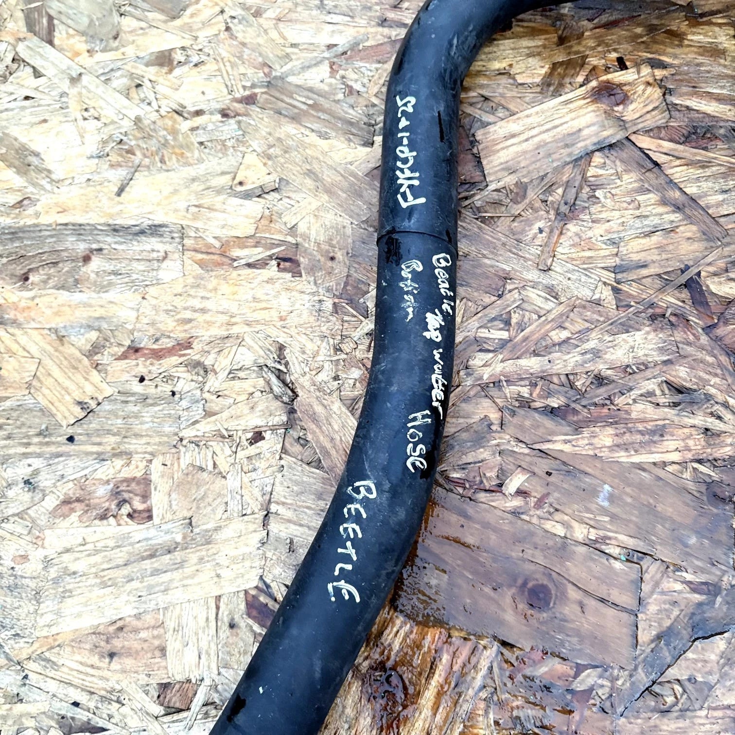 VW Beetle Lower Radiator Coolant Hose 1C0122051G