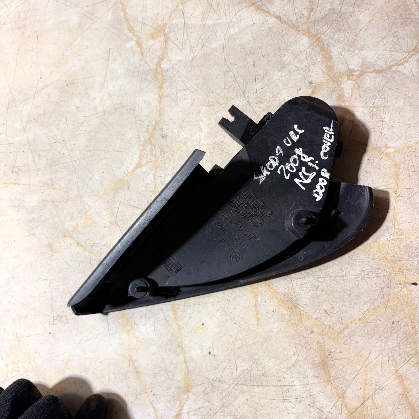 2005-2012 SOKDA VRS PASSENGER FRONT LEFT SIDE DOOR MIRROR COVER 1Z0.837.973
